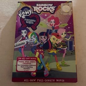 My Little Pony Equestria Girls Rainbow Rocks DVD